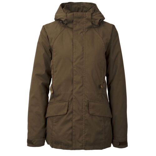 Hubertus Damen Jagd Jacke OS 50 Zillertal Oliv/Braun