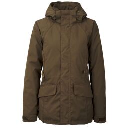 Hubertus Damen Jagd Jacke OS 50 Zillertal Oliv/Braun