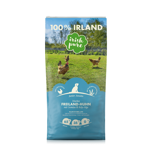 Irish Pure Hundetrockenfutter Irisches Freiland-Huhn Junior 1,5 Kg
