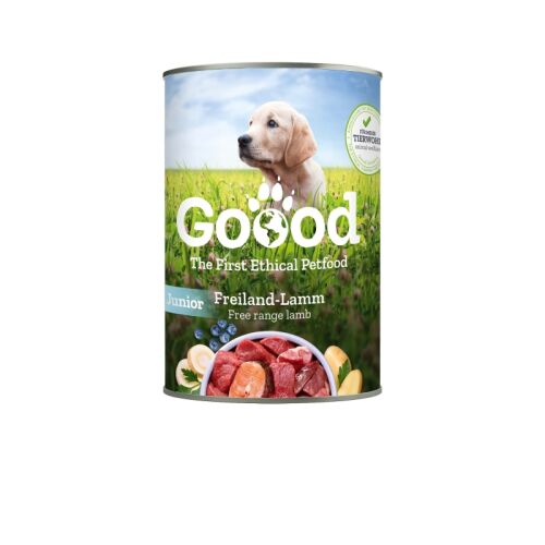 Goood Hundenassfutter Junior Freiland-Lamm Dose 400 g