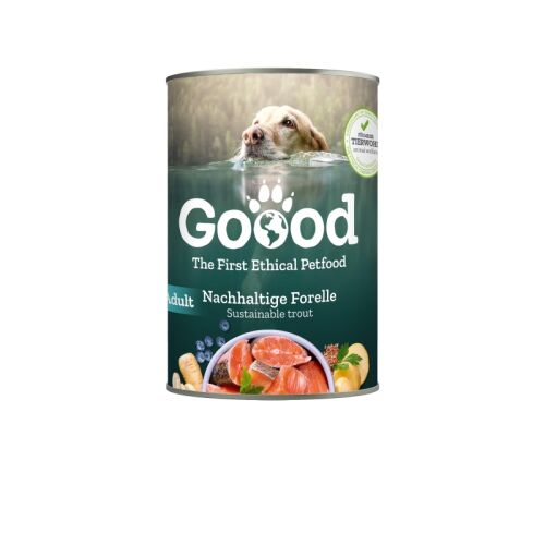 Goood Hundenassfutter Adult Nachhaltige Forelle Dose 400 g