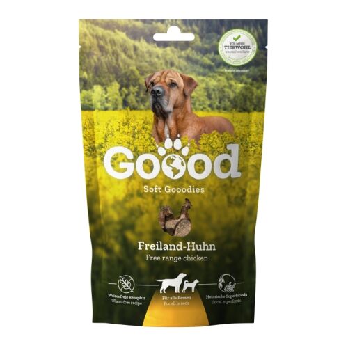 Goood Hundesnacks Soft Gooodies Freiland-Huhn 100 g