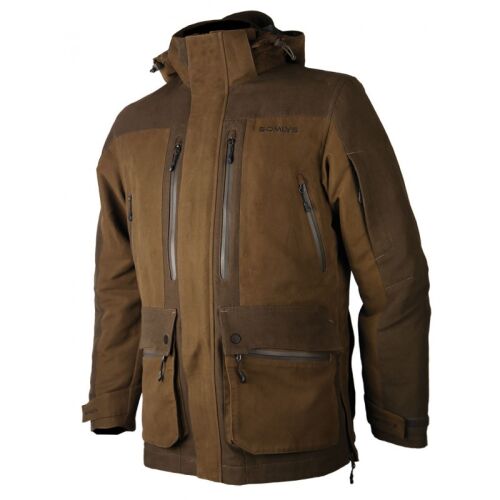 Somlys Herren Jacke Prestige Grün-Braun