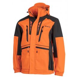 Somlys Herren Softshelljacke Newtek JKT V2 Orange/Grün