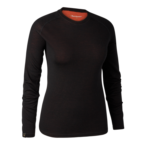 Deerhunter Damen Merino-Unterhemd Lady Quinn Black Oak 34