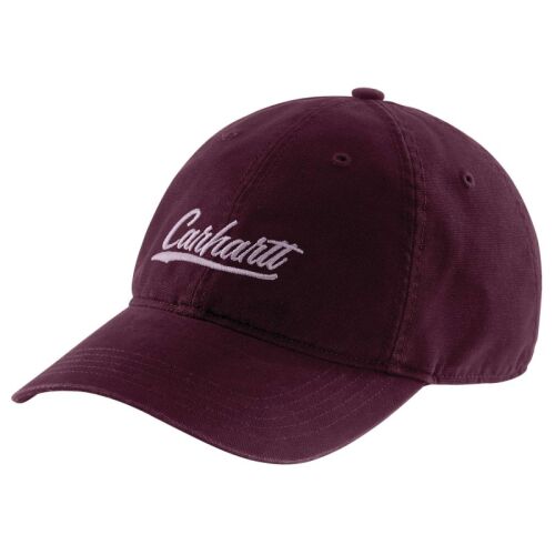 Carhartt Damen Cap Canvas Script Graphic Blackberry