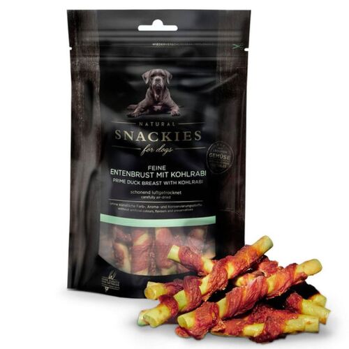 Snackies Hundesnack Feine Entenbrust mit Kohlrabi