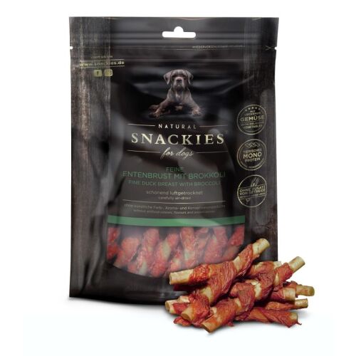 Snackies Hundesnack Feine Entenbrust mit Brokkoli