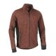 Swedteam Herren Stretch-Fleecejacke Lynx Dark Orange