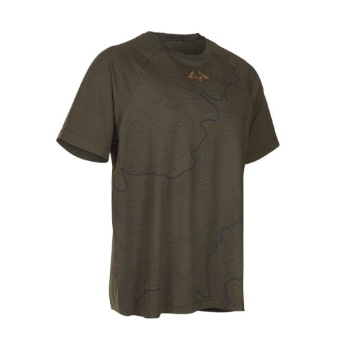 Swedteam Herren T-Shirt Alpha SS RE-ECO Printed Green