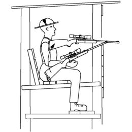 Der J&auml;gerschmid Gewehrhalter