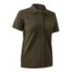 Deerhunter Damen Poloshirt Lady Harriet Deep Green 36