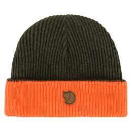 Fj&auml;llr&auml;ven Unisex Beanie S&ouml;rmland Reversible Dark Olive OneSize