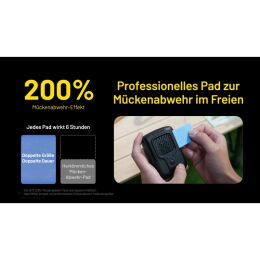 Nitecore M&uuml;ckenabwehr EMR40 mit Akku 7800mAh