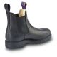 Blue Heeler Chelsea Boots Jackaroo mit Lammfell Schwarz