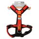 WowWow Hundegeschirr mit integrierter Leine Harness Rot