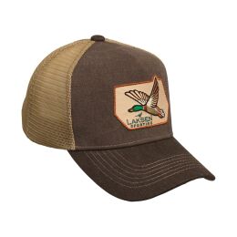 Laksen Unisex Trucker Cap Duck Badge