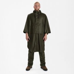 Deerhunter Herren Regen Poncho Hurricane Art Green