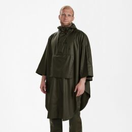 Deerhunter Herren Regen Poncho Hurricane Art Green