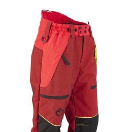 Farm-Land Herren Sauenschutzhose Mulligan Protect Kurzgr&ouml;&szlig;e Rot