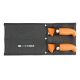 Dick Outdoor Messer Jagdset 2-tlg. ErgoGrip in Messerscheide antislip Orange