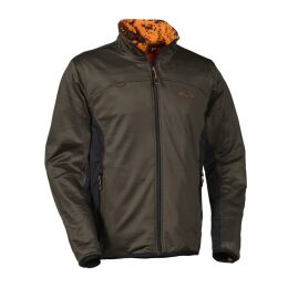 Swedteam Herren Jagdjacke Ridge Pro Reversible RE-ECO Desolve Fire