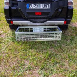 Eurohunt Hecktr&auml;ger 890x580x180 mm verzinkt mit Schnellkupplung