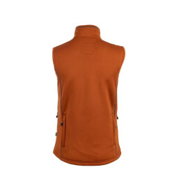 Arrak Damen Power Fleece Weste Orange