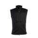 Arrak Herren Power Fleece Weste Schwarz