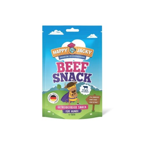 Happy Jacky Hunde Snack Beef 125g