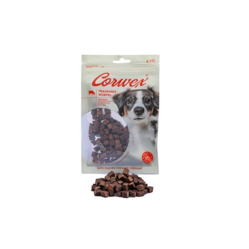 Corwex Hundesnack Trainingswürfel Rind 70g