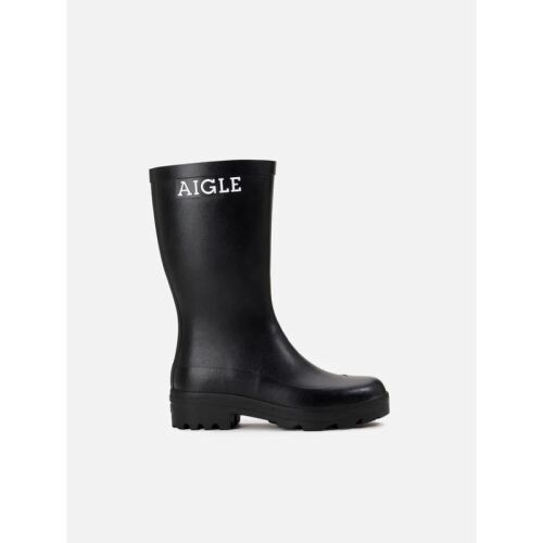 Aigle Damenregenstiefelette Atelier Aigle Schwarz