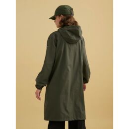 Aigle Damen Parka Lang mit Kapuze Avocat