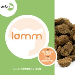 anbri gebackenes Hundetrockenfutter Frisches Lamm mit...