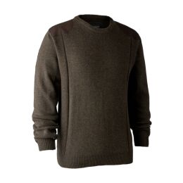 Deerhunter Herren Pullover Sheffield Knit Dark Elm S