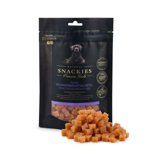 Snackies Hundesnack Feine Hühnerbrustwürfel