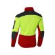 PSS X-Treme Arctic Faserstrickjacke für Kids rot/gelb