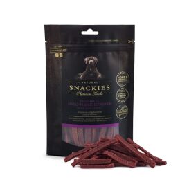 Snackies Hundesnack Herzhafte Hirschfleischstreifen