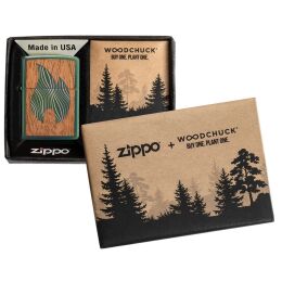 Zippo Feuerzeug PL 28129 Woodchuck Large Flame