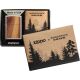 Zippo Feuerzeug 200 Woodchuck Brushed Chrome