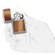 Zippo Feuerzeug 200 Woodchuck Brushed Chrome