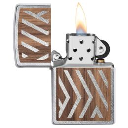 Zippo Feuerzeug 24648 Woodchuck Herringbone Sweep