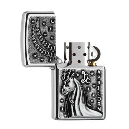 Zippo Feuerzeug 207 Capricorn Emblem