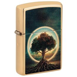 Zippo Feuerzeug 254B Sacred Tree of Life Design