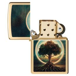 Zippo Feuerzeug 254B Sacred Tree of Life Design