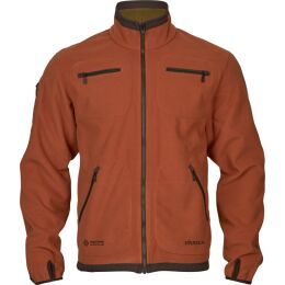 H&auml;rkila Herren Fleecejacke Kamko Dark Olive/Arabian Spice