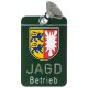 Autoschild Jagdbetrieb "Länder"