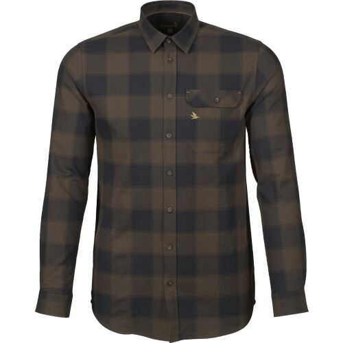 Seeland Herren Hemd Highseat Hunter brown