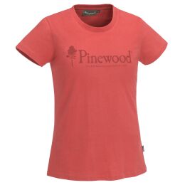 Pinewood Damen T-Shirt Outdoor Life Coral