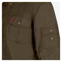 Fj&auml;llr&auml;ven Herren Trekking-Hemd Singi Dark Olive